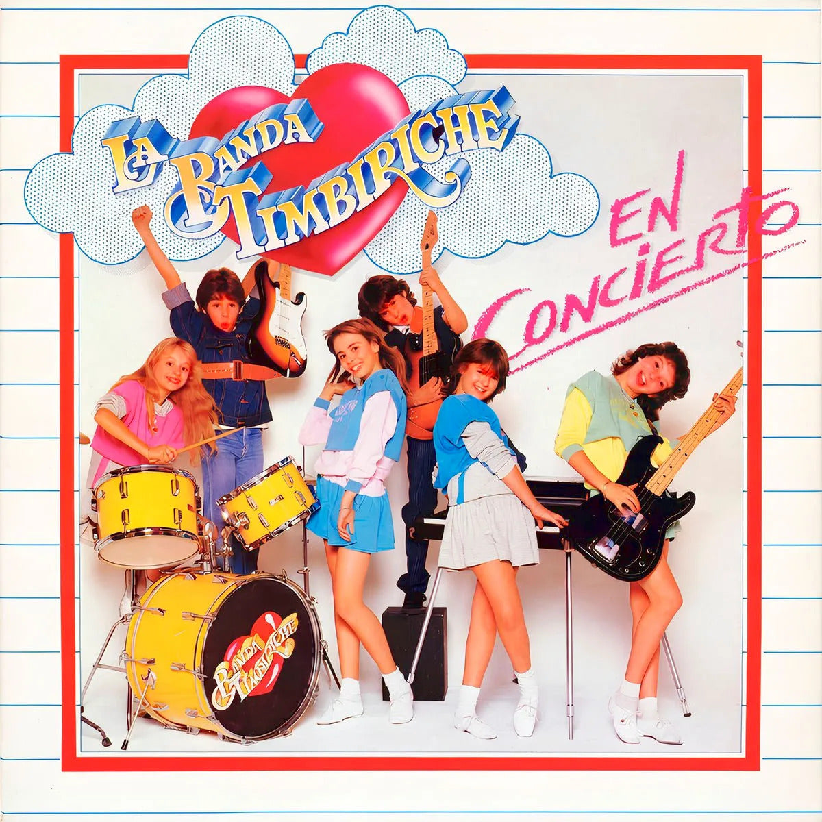 La Banda Timbiriche En Concierto Lp Vinyl