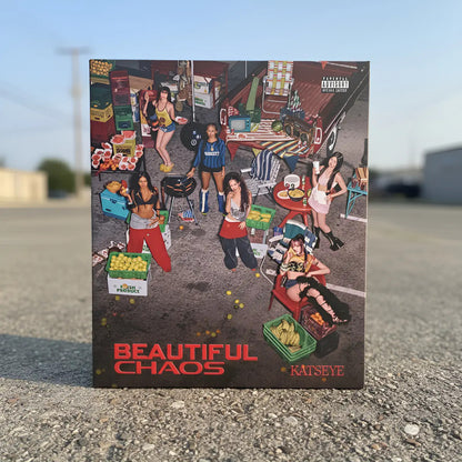 Katseye Beautiful Chaos Album Kpop VERSIÓN BEAUTIFUL