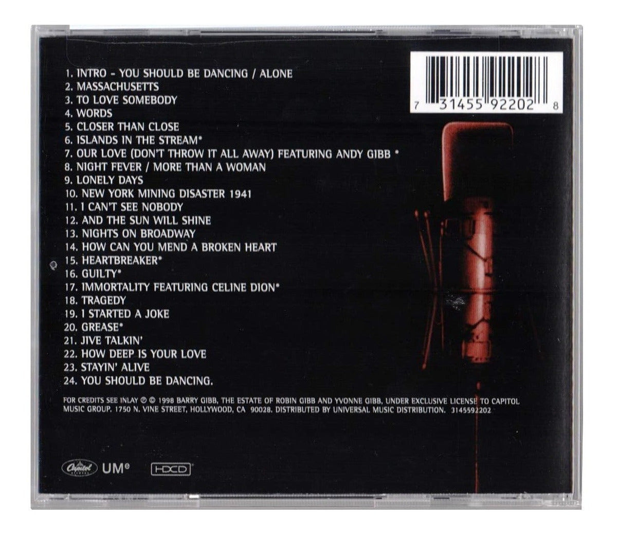 Bee Gees One Night Only Disco Cd (24 Canciones)