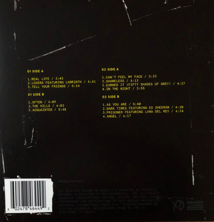 The Weeknd Beauty Behind The Madness 10th Transparent Vinyl