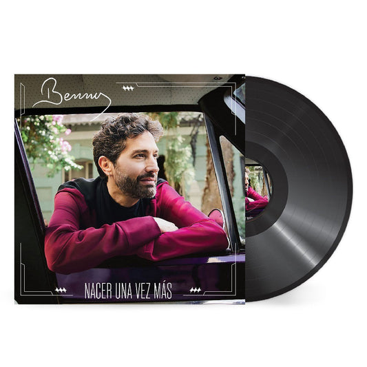 Benny Ibarra Nacer Una Vez Mas Lp Vinyl Black Negro