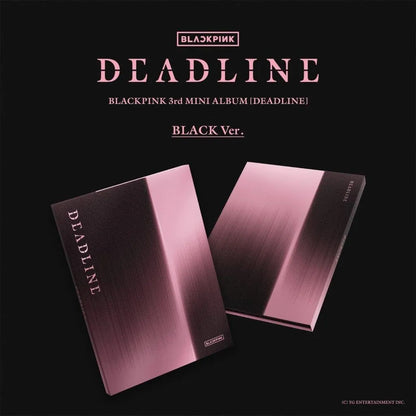 Blackpink 3rd Mini Album Deadline Photobook Original Int. Black Edition
