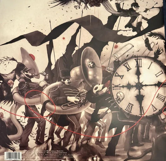 My Chemical Romance The Black Parade Milky Clear 2 Lp Vinyl