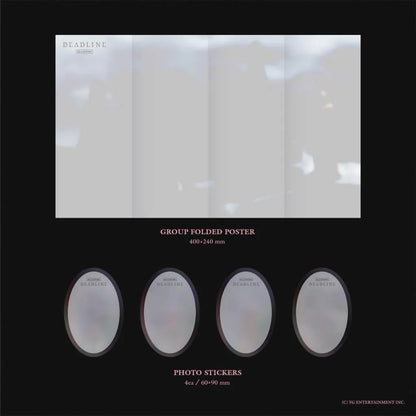Blackpink 3rd Mini Album Deadline Photobook Original Int. Black Edition