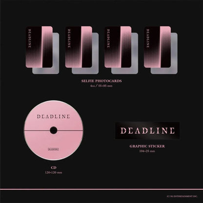 Blackpink 3rd Mini Album Deadline Photobook Original Int. Black Edition