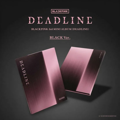 Blackpink 3rd Mini Album Deadline Photobook Original Int. Black Edition