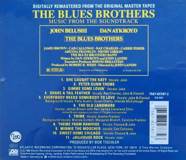 Blues Brothers The Blues Brothers Soundtrack Resmastered Cd