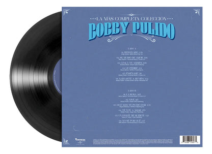 Bobby Pulido Lp Black Vinyl La Más Completa Colección