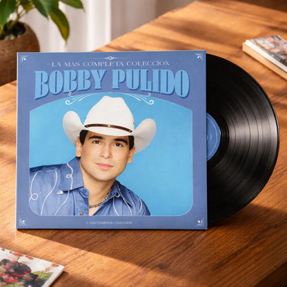 Bobby Pulido Lp Black Vinyl La Más Completa Colección