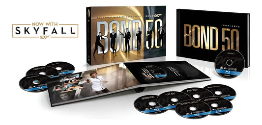007 50 Aniversario James Bond Boxset 22 Peliculas Blu-ray