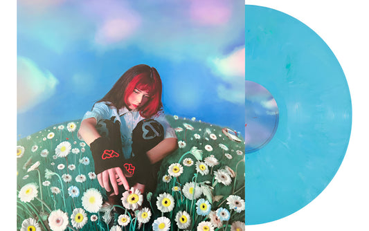 Bratty Tres 3 Blue Splatter Green Lp Vinyl Estándar