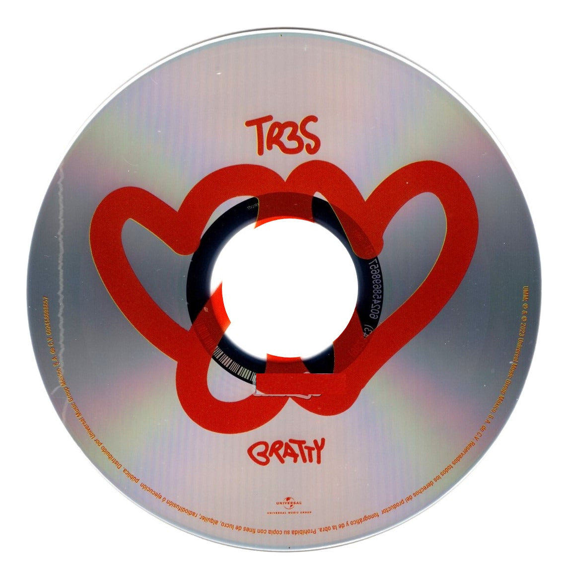 Bratty 3 Tres - Disco Cd Estándar