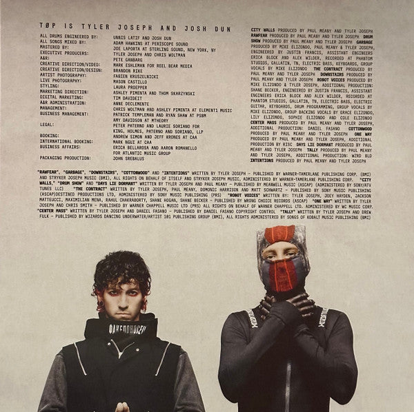 Twenty One Pilots Breach Rojo Red Lp Vinyl