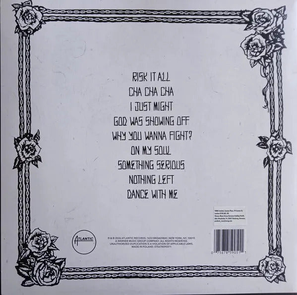 Bruno Mars The Romantic 2026 Lp Vinyl Limted Black