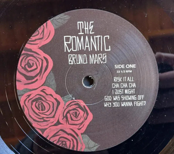 Bruno Mars The Romantic 2026 Lp Vinyl Limted Black