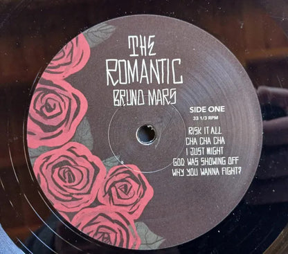 Bruno Mars The Romantic 2026 Lp Vinyl Limted Black