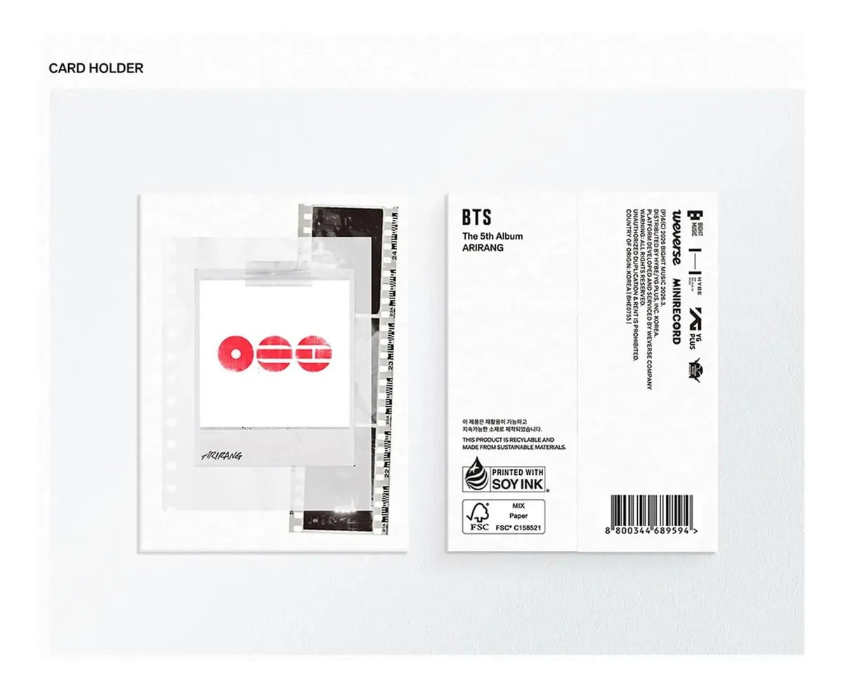 Bts The 5th Album Arirang Original Rooted Weverse Album