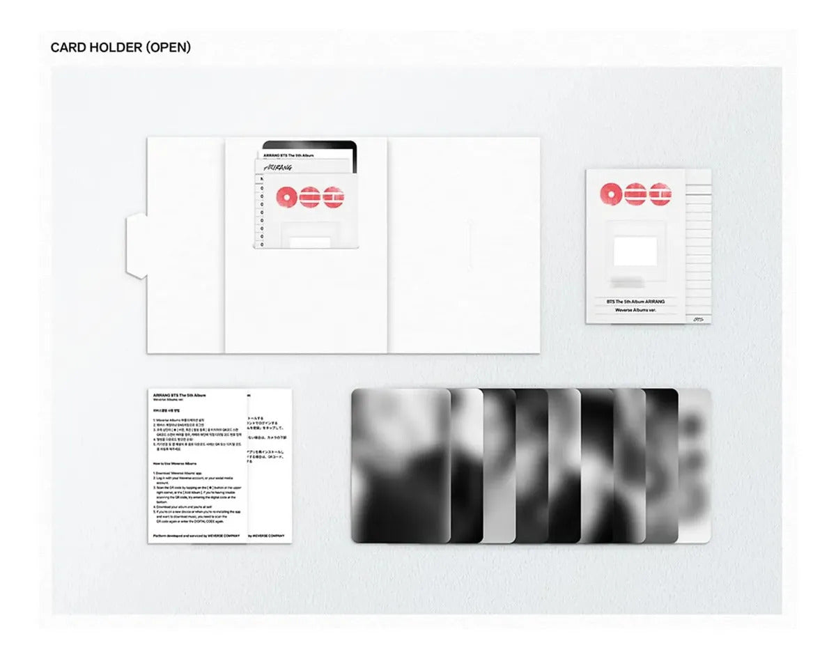 Bts The 5th Album Arirang Original Rooted Weverse Album