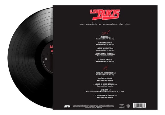 Los Bukis Me Volvi A Acordar De Ti Lp Vinyl