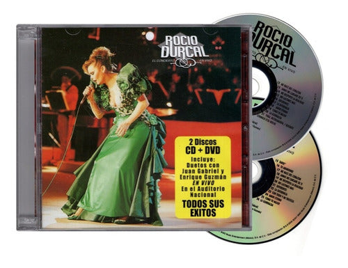 Rocio Durcal El Concierto En Vivo 2 Disco Cd + Dvd