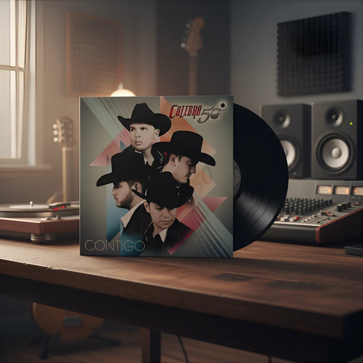 Calibre 50 Contigo Vinyl Lp Black