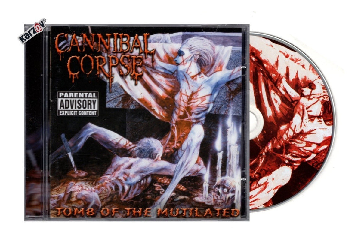 Cannibal Corpse Tomb Of The Mutilated Disco Cd