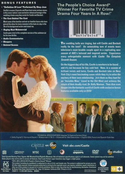 Castle Septima Temporada 7 Siete Dvd