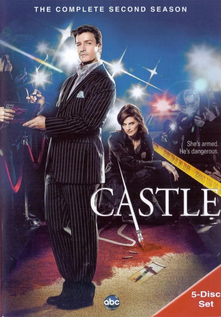 Castle Segunda Temporada 2 Dos Importada Dvd