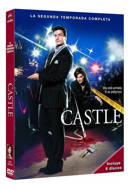 Castle Segunda Temporada 2 Dos Importada Dvd