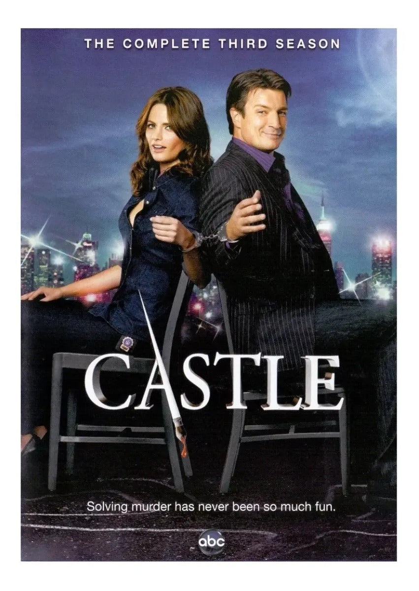 Castle Tercera Temporada 3 Tres Importada Dvd