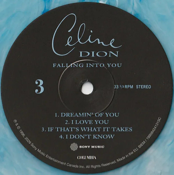 Celine Dion Falling Into You 2 Lp Vinyl