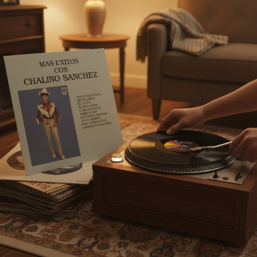 Chalino Sanchez Mas Exitos Con Chalino Sanchez Lp Vinyl Black