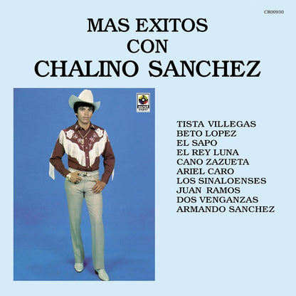 Chalino Sanchez Mas Exitos Con Chalino Sanchez Lp Vinyl Black