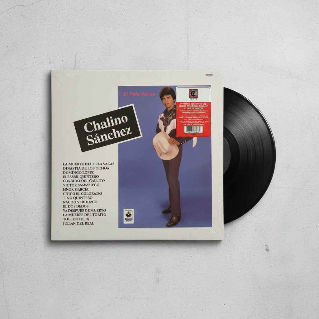 Chalino Sanchez El Pela Vacas Lp Vinyl Remaster 2025