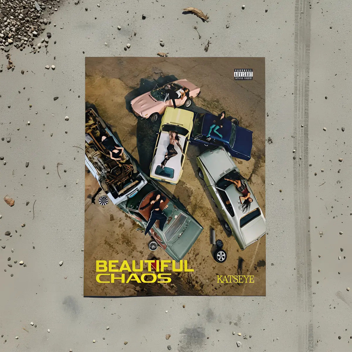 Katseye Beautiful Chaos Album Kpop VERSIÓN CHAOS