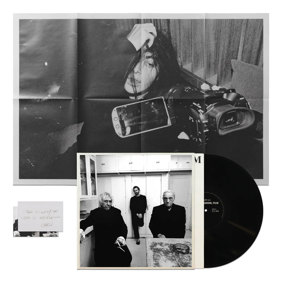 Charli Xcx Music Fashion Film Black Ice Glitter Lp Vinyl