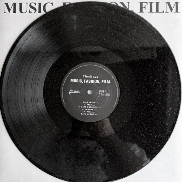 Charli Xcx Music Fashion Film Black Ice Glitter Lp Vinyl