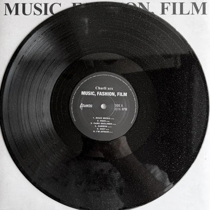 Charli Xcx Music Fashion Film Black Ice Glitter Lp Vinyl
