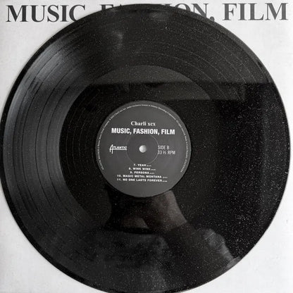 Charli Xcx Music Fashion Film Black Ice Glitter Lp Vinyl