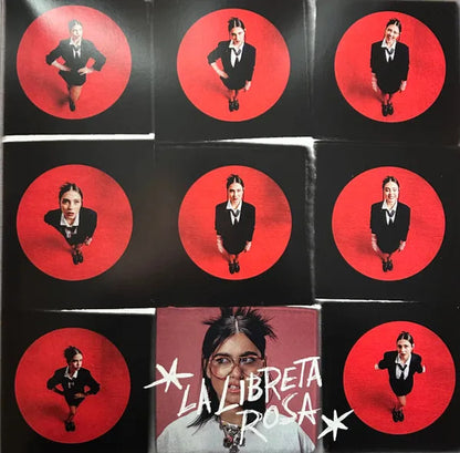 Chiara Oliver La Ultima Pagina Lp Vinyl Rosa Y Rojo Marbled