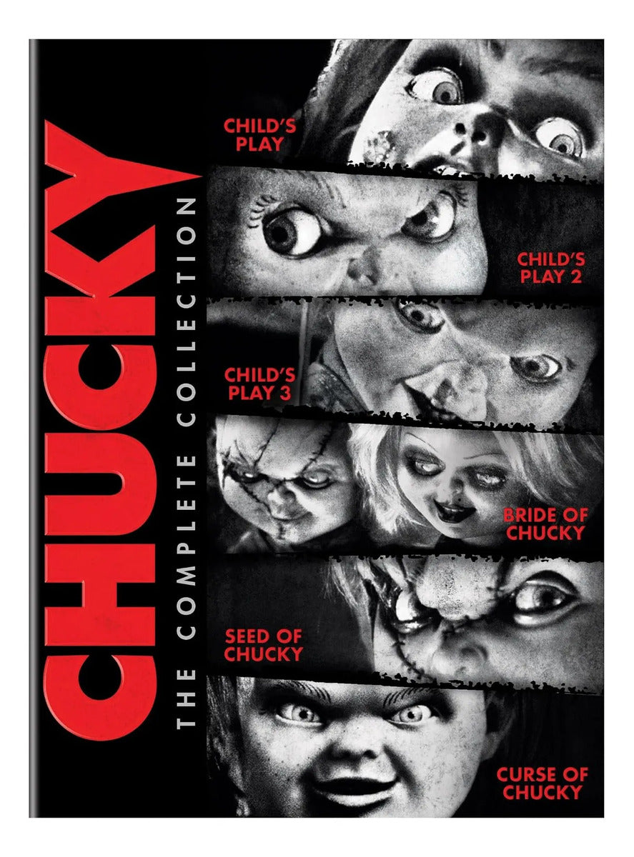 Chucky Boxset Con La Coleccion Completa Peliculas En Dvd