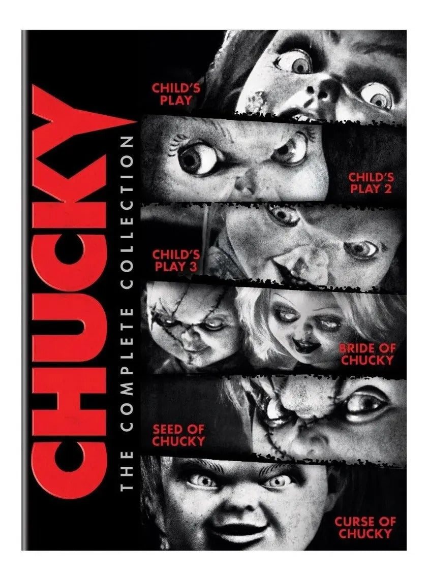 Chucky Boxset Con La Coleccion Completa Peliculas En Dvd