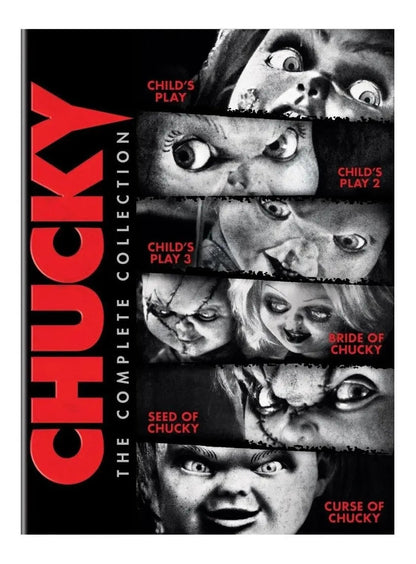 Chucky Boxset Con La Coleccion Completa Peliculas En Dvd