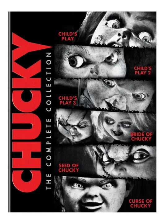 Chucky Boxset Con La Coleccion Completa Peliculas En Dvd