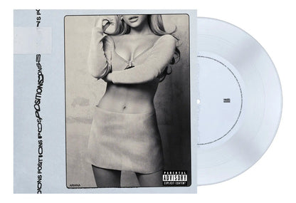 Ariana Grande Clear Positions Edicion 7 Pulgadas Lp Vinyl
