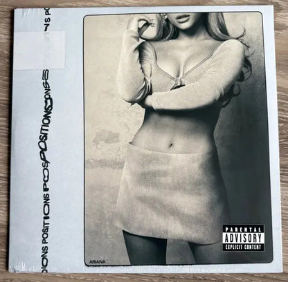 Ariana Grande Clear Positions Edicion 7 Pulgadas Lp Vinyl