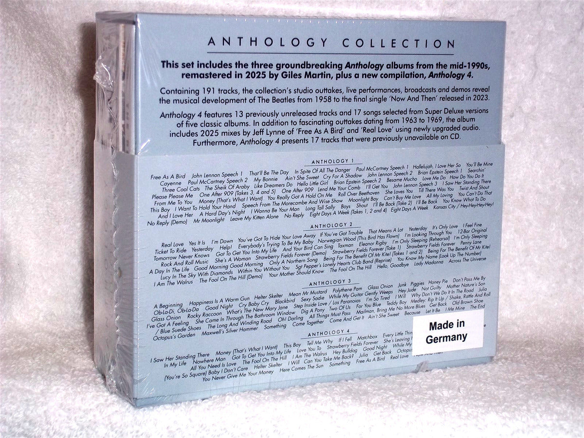 The Beatles Anthology Collection 8 Cd Boxset [2025] Limited 2025 Box Set