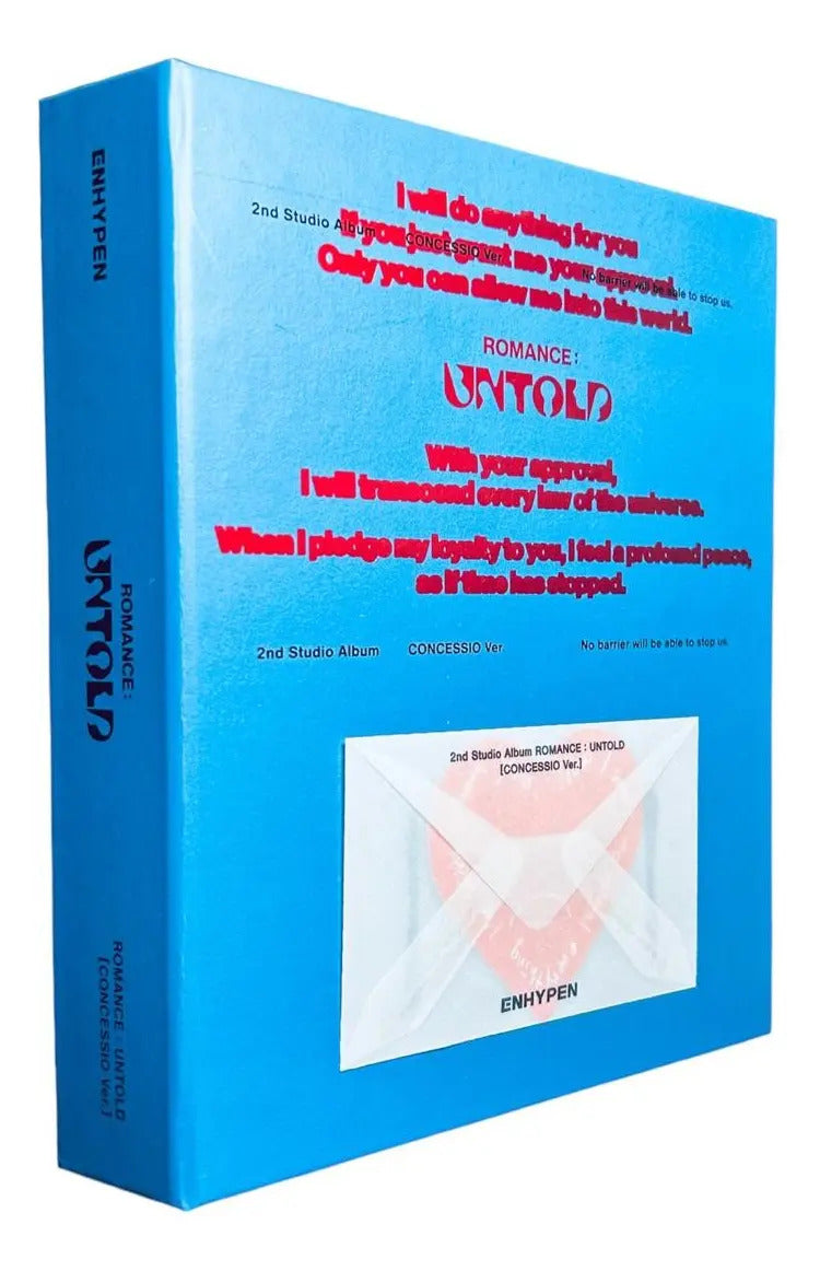 Enhypen Romance Untold Album Versión Concessio
