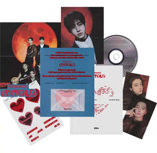 Enhypen Romance Untold Album Versión Concessio