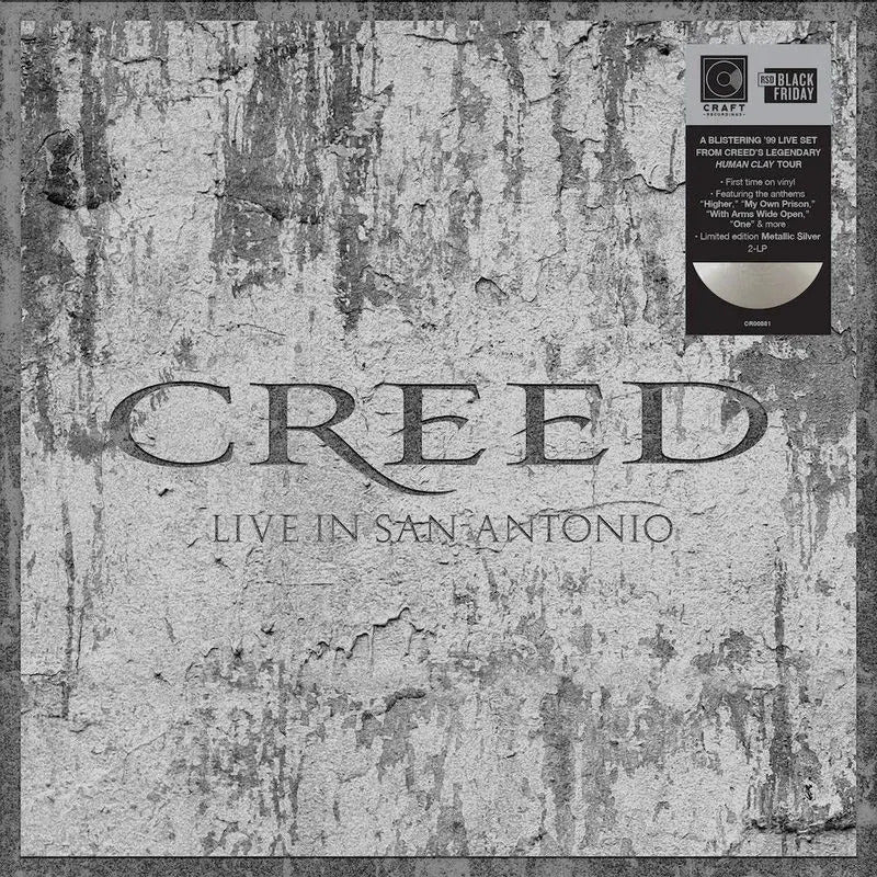Creed Live In San Antonio Rsd 2025 (11/14/1999) Lp Vinyl